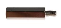 806-6673 RS PRO Standoff, M6 x M6 Thread, 35mm Body, Steel, Male/Female, 10mm Stud