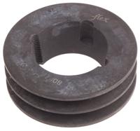 spzz-pulley-80x2 RS PRO Pulley, Cast Iron, Steel