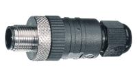 rsc-89 Lumberg Automation Industrial Circular Connector, 8 Contacts, Cable, M12 Connector, Plug, Male, IP67, M12 Lumberg Series