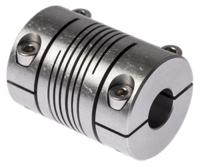 721323535 Huco Beam Coupling, 32mm Outside Diameter, 12mm Bore, 44.5mm Length Coupler