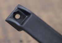 456-490 RS PRO Black Plastic Handle 40 mm Height, 28mm Width, 140mm Length