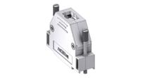 ctlm25un4 Deltron Connectors Thermoplastic D Sub Backshell, Strain Relief