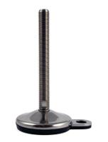 224-5799 RS PRO M16 80mm Dia. Rubber Adjustable Foot, 1000kg Static Load Capacity 10° Tilt Angle