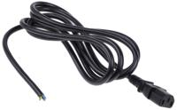 731-6153 RS PRO Straight IEC C13 Socket to Unterminated Socket Power Cord, 2m