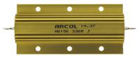hs150-330r-j Arcol, 330Ω 150W Wire Wound Chassis Mount Resistor HS150 330R J ±5%