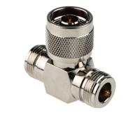 546-2481 RS PRO Tee 50Ω RF Adapter N Plug to N Socket 11GHz