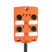 ebc015 ifm electronic EBC Series Sensor Box, M12, 5m cable, 4 port