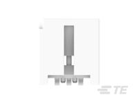 2355091-3 TE Connectivity MICRO CT Series Straight Board PCB Header, 3 Contact(s), 1.2 mm Pitch, 1 Row, Shrouded