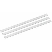 209-200 WAGO 209 Snap On Cable Marker, White, Pre-printed "Plain", for Terminal Block,
