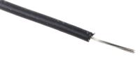 872-4394 RS PRO Black 0.33mm² Hook Up Wire, 22 AWG, 17/0.16 mm, 100m, XLPE Insulation