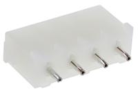 350430-1 TE Connectivity Universal MATE-N-LOK Series Straight Through Hole PCB Header, 4 Contact(s), 6.35 mm Pitch, 1 Row,