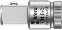 05042673001 Wera 3/8 in Square Socket Adapter, 27 mm Overall