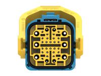 2445859-4 TE Connectivity, DEUTSCH NTSEAL Automotive Connector Blue Cable Mount 36 Way