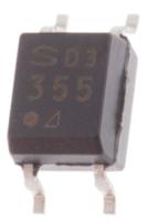 pc355nj0000f Sharp, PC355NJ0000F Darlington Phototransistor Output Optocoupler, Surface Mount, 4-Pin Mini-Flat