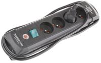 1951144100 brennenstuhl 1.8m 4 Socket Type E - French Extension Lead, 230 V, IP20
