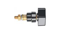 pol-102-l-ge Schutzinger 4mm Yellow Terminal Post, 1kV, 100A, M8 x 0.75 Thread