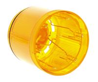 84030000 Werma 840 Series Yellow Steady Effect Beacon Unit, 12 → 240 V ac/dc, Filament Bulb, AC, DC, IP54