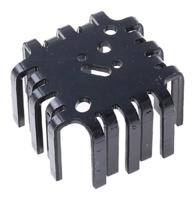 fk201sacb Fischer Elektronik Heatsink, 6K/W, 45 x 45 x 25.4mm, Screw