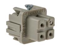 09200032711 HARTING Heavy Duty Power Connector Insert, 10A, Female, Han A Series, 3 Contacts