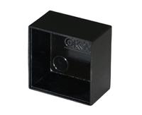 a8025150 OKW Black PF Potting Box, 25 x 25 x 14.8mm