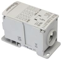 9d0152500111 Finder Non-Fused Terminal Block, 12 Way, 120mm², 100kA, 1000/1500 V AC/DC, White