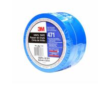 471 3M  Blue PVC 33m Lane Marking Tape, 0.14mm Thickness