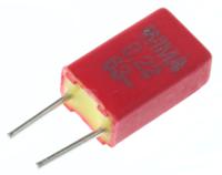 mks020226320 WIMA MKS02 Polyester Film Capacitor, 40 V ac, 63 V dc, ±20%, 220nF, Through Hole