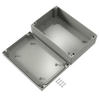 041624080 Rose Aluform Series Grey Die Cast Aluminium Enclosure, IP66, IK09, Grey Lid, 240 x 160 x 81mm