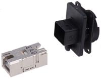 1963490000 Weidmuller RJ45 Coupler, Cat6a, STP