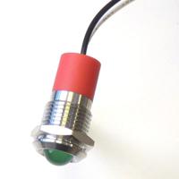 pl12sl125 CML Innovative Technologies PL12SL Series Green Panel LED, 110V, 12mm Mounting Hole Size, Lead Wires Termination, IP67