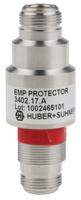 340217a Huber+Suhner, 3402 Surge Suppressor Unit 230 V Maximum Voltage Rating 20kA Maximum Surge Current EMP Protector