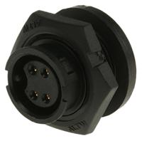 bd-04pmfs-lc7001 Amphenol Industrial Industrial Circular Connector, 4 Contacts, Threaded, Standard Connector, Socket, Female, IP67, Ceres