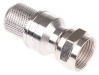 j01600a0007 Telegartner, Plug Cable Mount F Connector, 75Ω, Crimp Termination, Straight Body