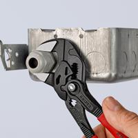 86-01-180 Knipex Plier Wrench, 180 mm Overall, Angled, Straight Tip, 40mm Jaw