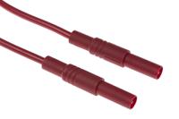 934075101 Hirschmann Test & Measurement, 32A, 1000V ac/dc, Red, 1m Lead Length