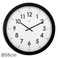 11255 Orium Black Analog Wall Clock, 55cm Diameter