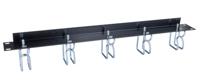 5502205 Rittal Steel Cable Management Panel for Use with Horizontal Management of the Patch Cables, 5 Rings