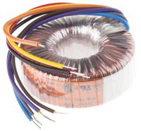 91947-p2s2 Nuvotem Talema 115 V ac, 230 V ac, 2 x 9V ac Toroidal Transformer, 50VA 2 Output