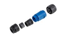 c01620d00310010 Amphenol Industrial Circular Connector, 3 Contacts, Cable, Standard Connector, Socket, Female, IP67, Ecomate M Series