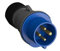 2cma101958r1000 Amphenol Industrial, 2CMA1 IP44 Blue 3P+E Industrial Power Plug, Rated At 16A, 250 V