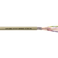 0034250 Lapp UNITRONIC CY PiDY Control Cable, 4 Cores 0.25 mm² 24 AWG, 100 m, Screened Stranded, Grey Polyvinyl Chloride Sheath