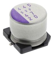 20svp47m Panasonic 47μF Surface Mount Polymer Capacitor, 20V dc