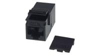 fack4bk24 TUK Limited Compact Keystone Mount Coupler, Cat5e, Unshielded
