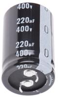 lgu2g221mela Nichicon 220μF Aluminium Electrolytic Capacitor 400V dc, Snap-In - LGU2G221MELA