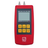 205-1446 RS PRO RS 3161-002-00-EX Differential Manometer With 2 Pressure Port/s, Max Pressure Measurement 5mbar