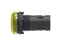 3-2489541-3 TE Connectivity, 3-2489541, Screw Mount Yellow LED Pilot Light, 19.6mm Cutout, IP20, IP65, Dome, 415V ac