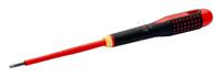 be-8230sl Bahco Slotted Insulated Screwdriver, 0.5 → 1.2 mm Tip, VDE/1000V