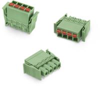 691304530004 Wurth Elektronik, 5.08mm Pitch, WR-TBL, 4 Way, Vertical, Pluggable Terminal Block, Plug, Cable Mount, Solder