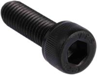 529-725 RS PRO Black, Self-Colour Steel Hex Socket Cap Screw, DIN 912, M8 x 25mm