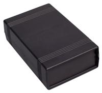 192-0772 RS PRO Black ABS Enclosure, IP30, IK06, 146 x 91 x 43.3mm